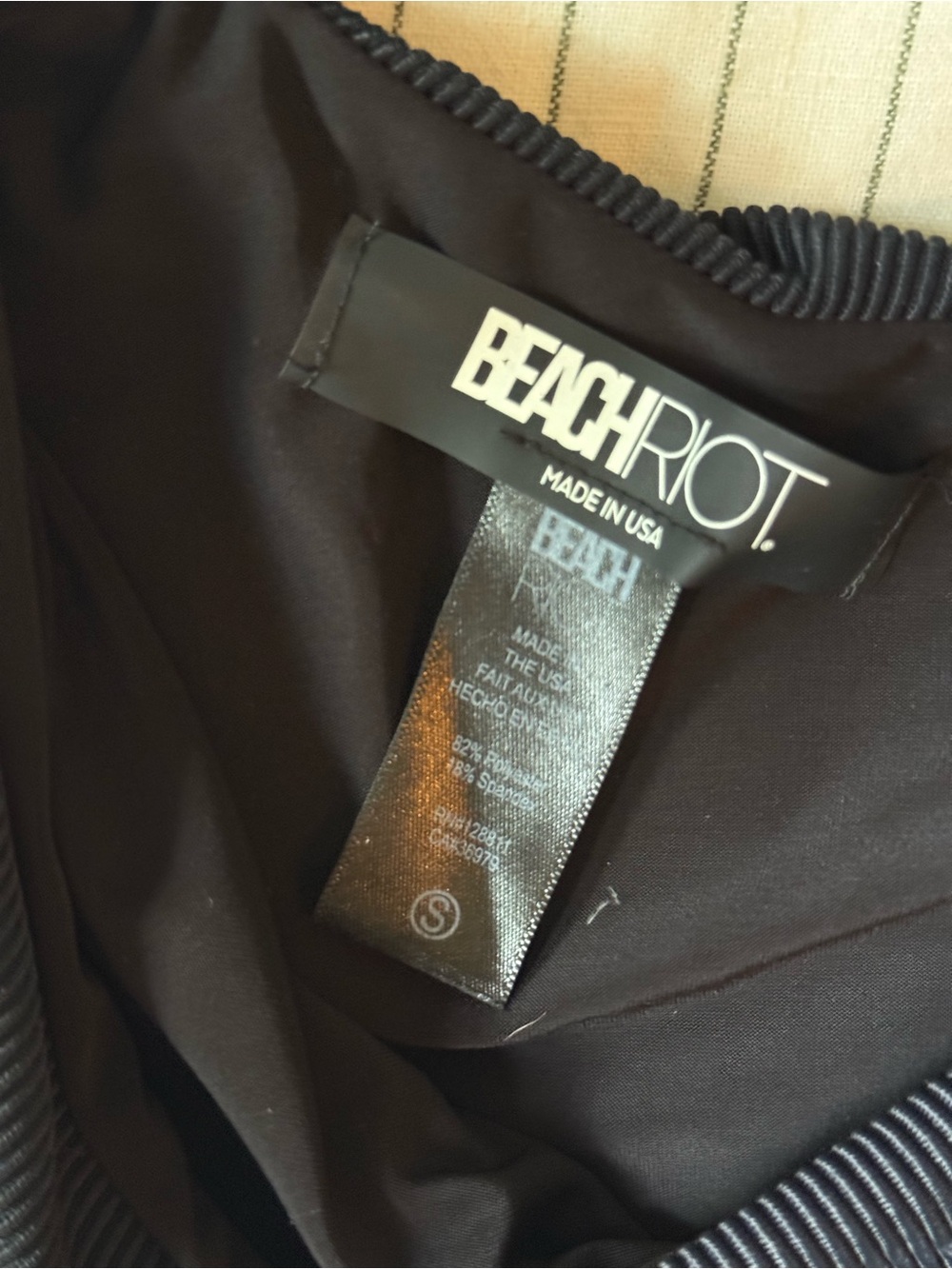 Beach Riot Celine Ribbed One-Piece swimsuit - Picture 4 of 5